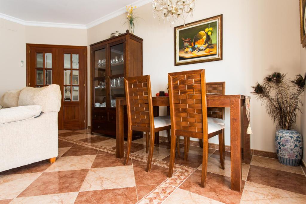 Posezení v ubytování Dunas villa