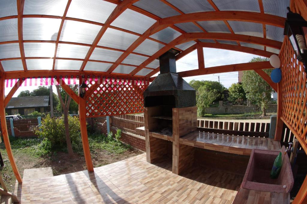 Zahrada ubytování Casa Playa El Canelo
