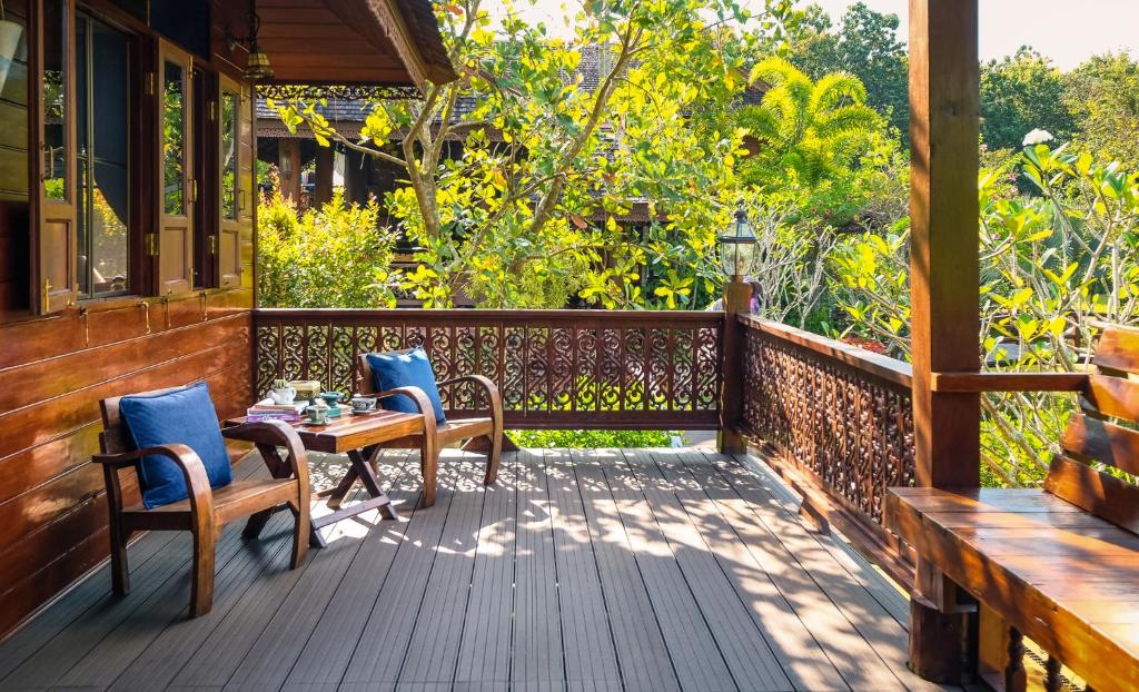 Balkón nebo terasa v ubytování Rommai Villa Chiang Rai