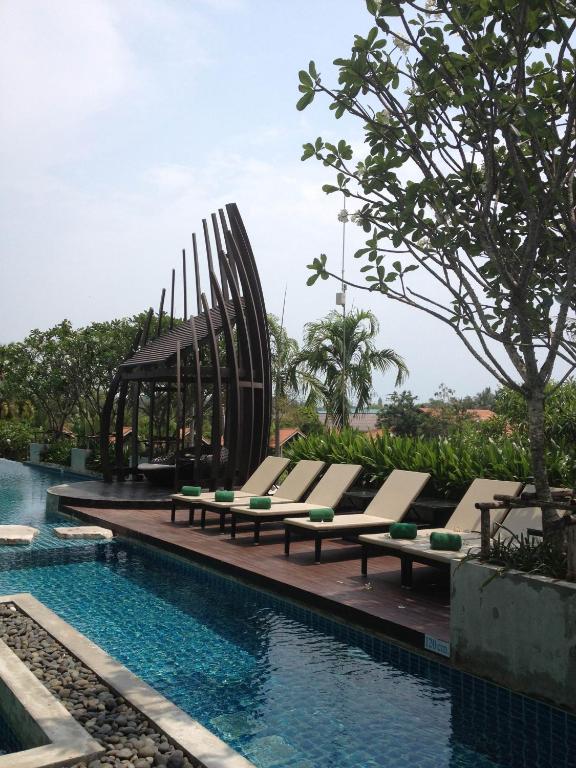 Bazén v ubytování Mida de Sea Residence Hua Hin nebo v jeho okolí