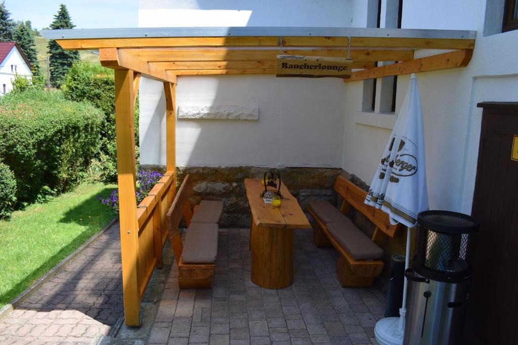 Zahrada ubytování Pension Lachmann
