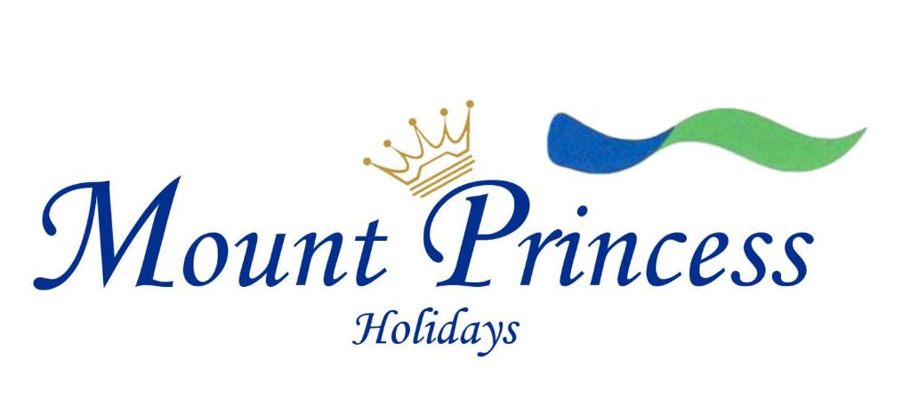 una señal para el mes de las vacaciones de princesa con una corona en Mount Princess, en Mount Lavinia