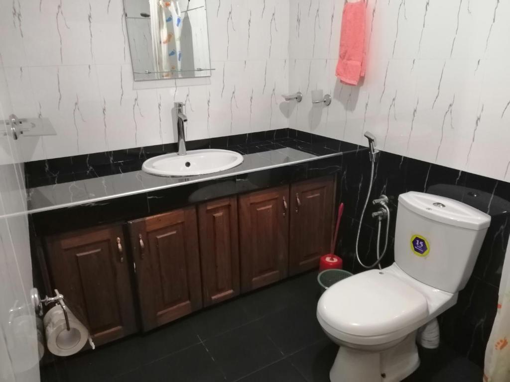Koupelna v ubytování Villa Eden Paradise