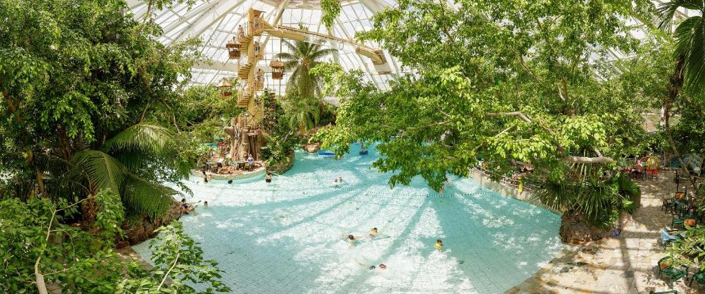 Zahrada ubytování Hotel De Vossemeren by Center Parcs