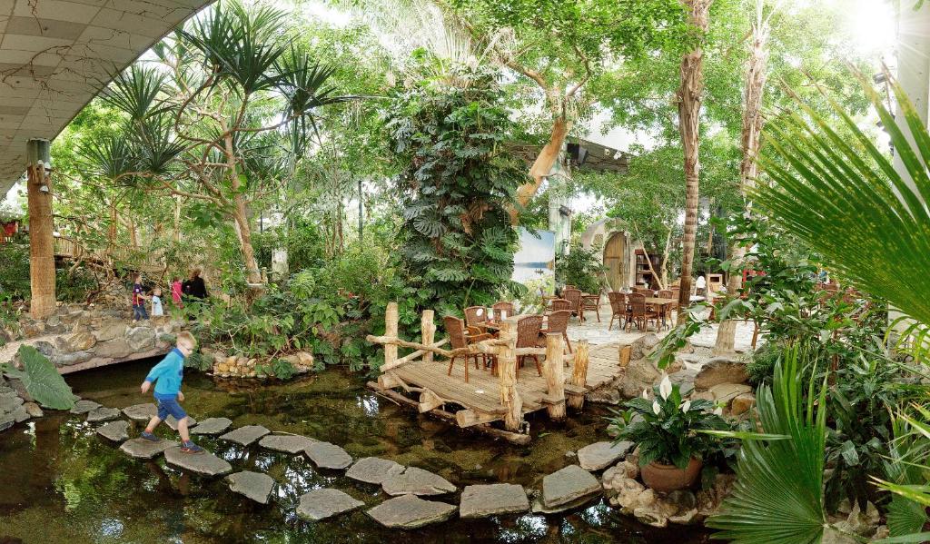 Zahrada ubytování Hotel De Vossemeren by Center Parcs