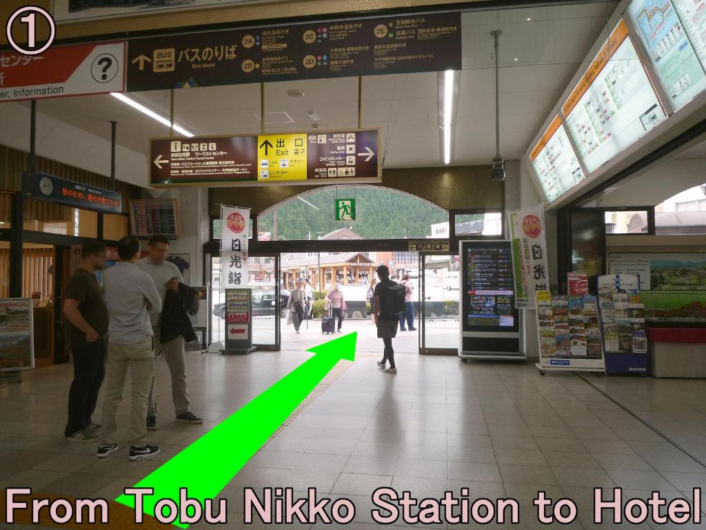 Certifikát, hodnocení, plakát nebo jiný dokument vystavený v ubytování Nikko Station Hotel 2
