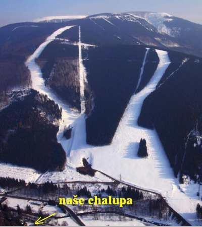 Příroda nedaleko apartmánu