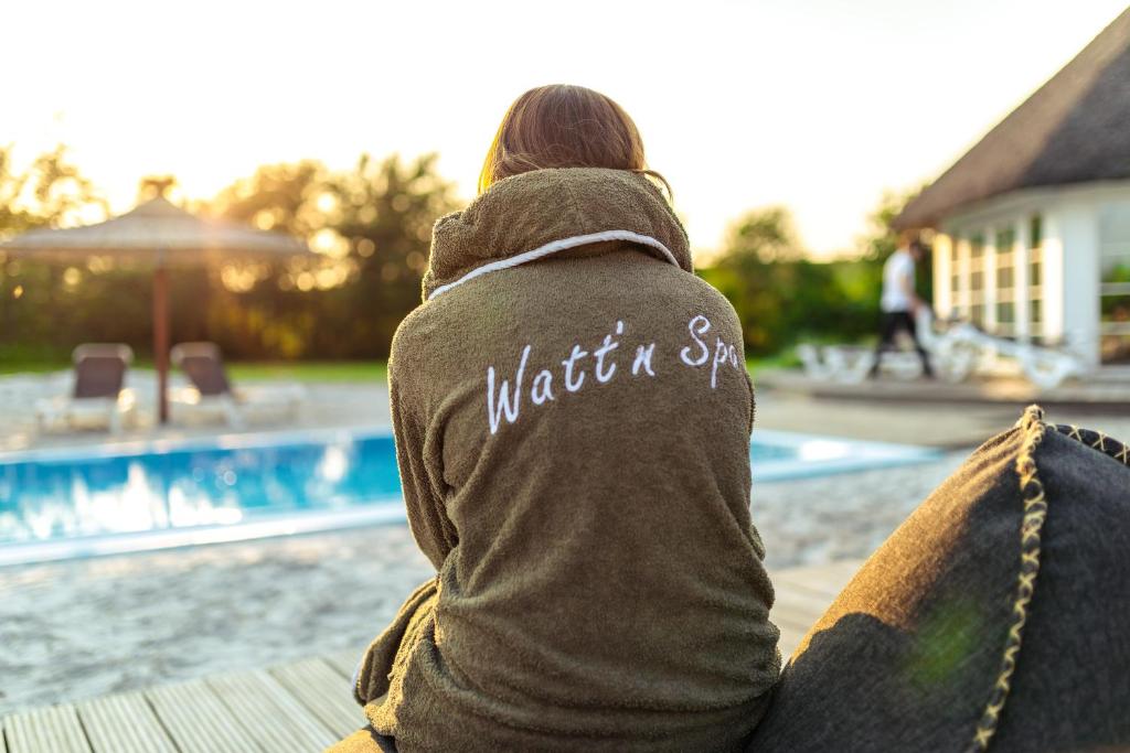 Bazén v ubytování Hotel und Spa Lundenbergsand nebo v jeho okolí