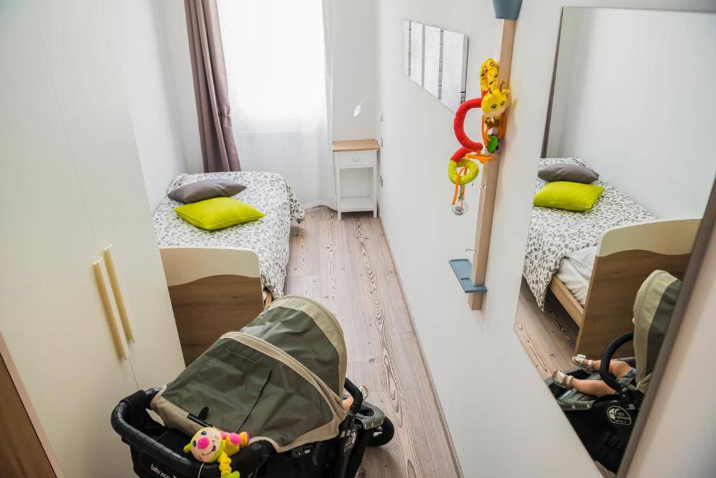Postel nebo postele na pokoji v ubytování Casa Miramonti
