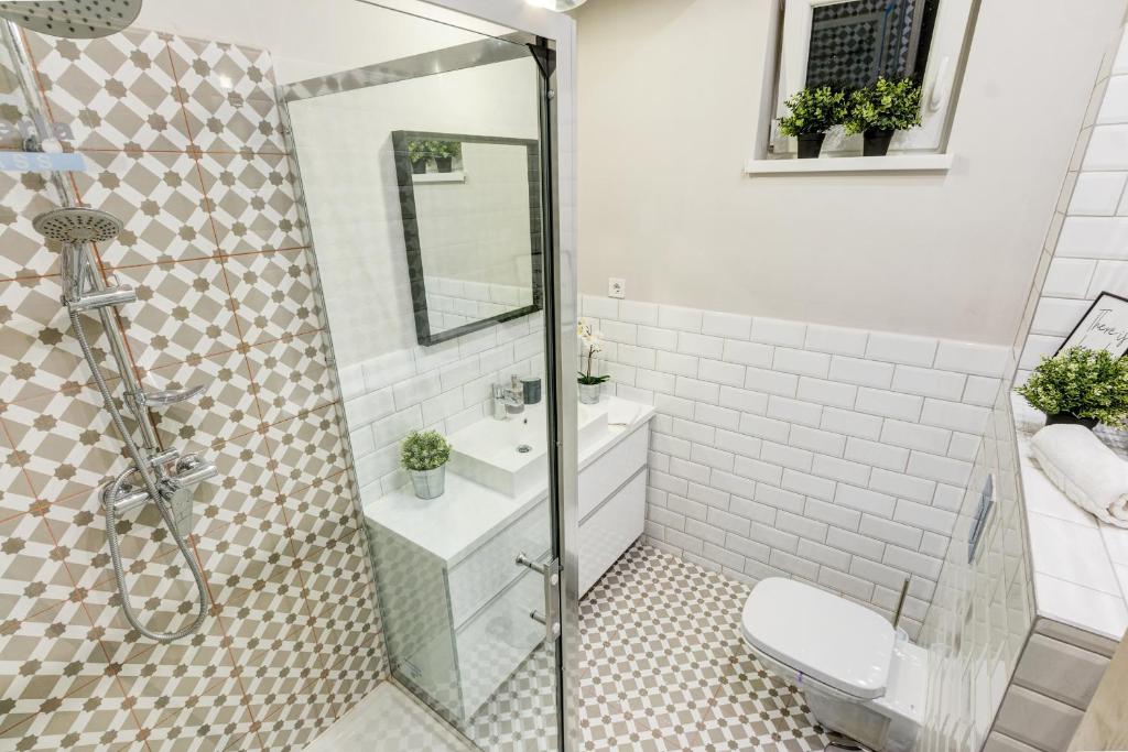 Kúpeľňa v ubytovaní Stylish Suite WestEnd
