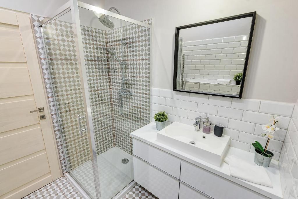Kúpeľňa v ubytovaní Stylish Suite WestEnd
