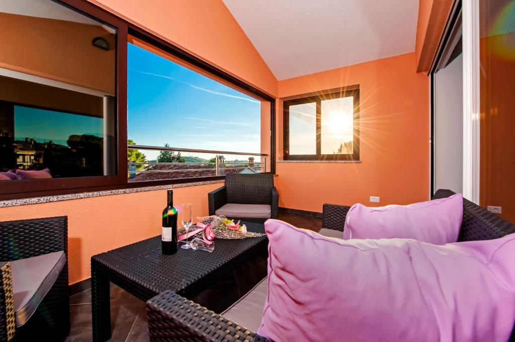 Część wypoczynkowa w obiekcie Apartments Centener