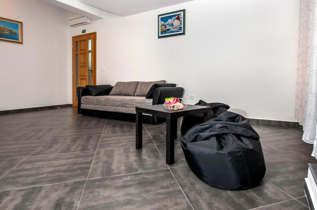 Część wypoczynkowa w obiekcie Apartments Centener