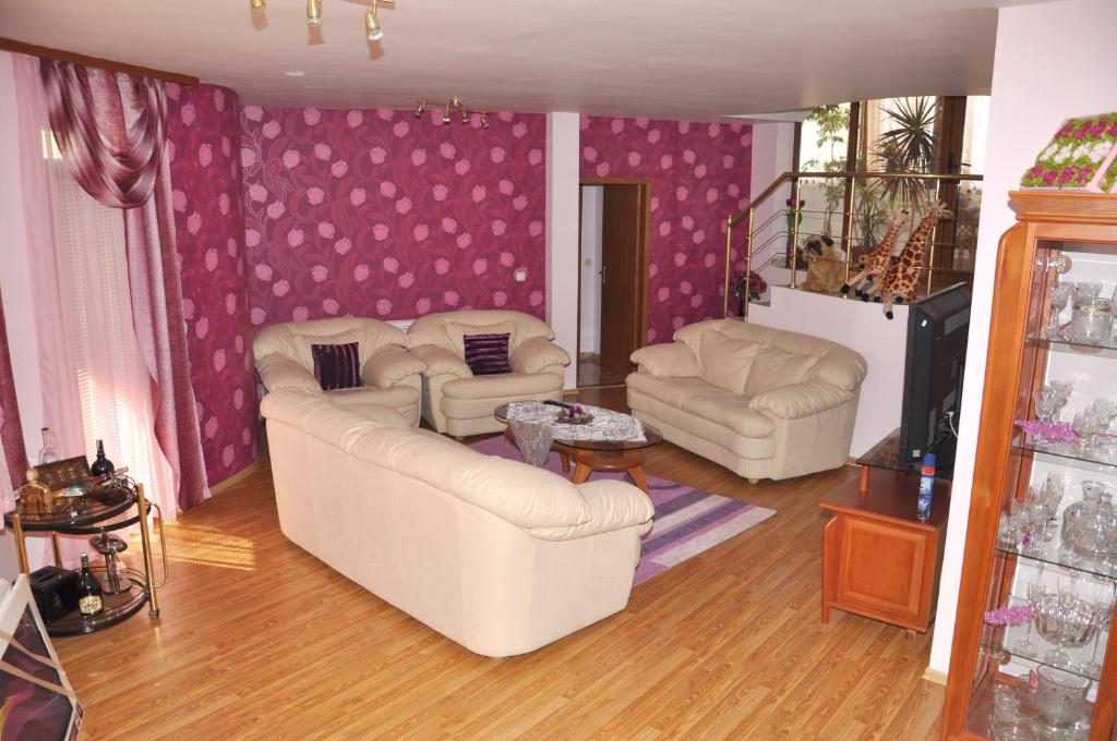 Posezení v ubytování Guest rooms Sveti Nikola