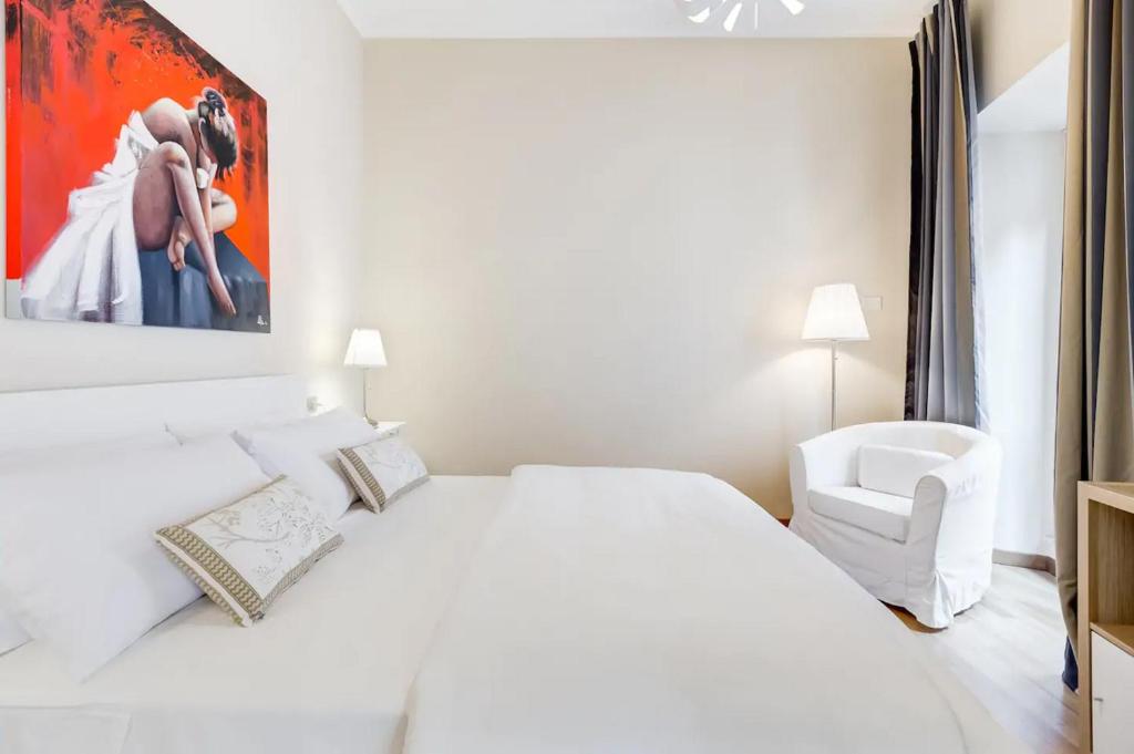 Łóżko lub łóżka w pokoju w obiekcie ELICAL Luxury Apartments