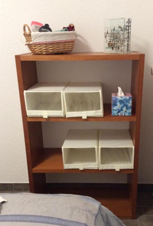 Knihovna v apartmánu