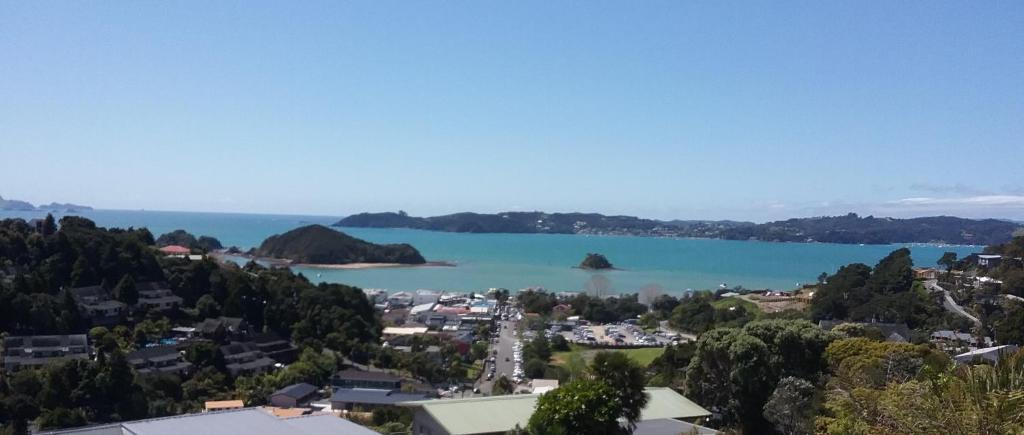 a view of a large body of water at Paradise Views Luxury 2BR Apartment in Paihia