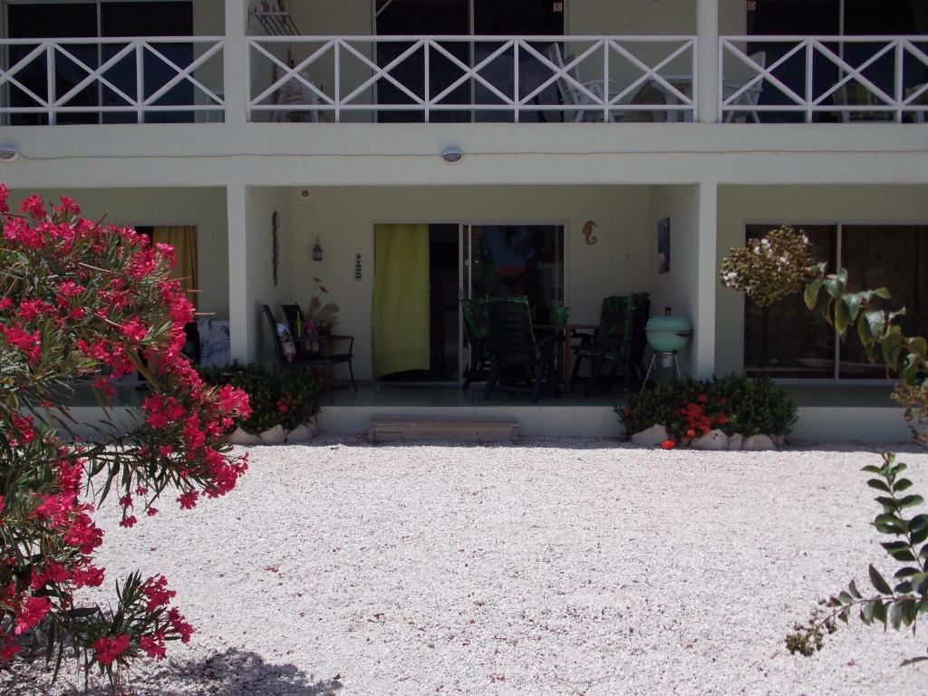 Zahrada ubytování Bon Bini Lagun Curacao