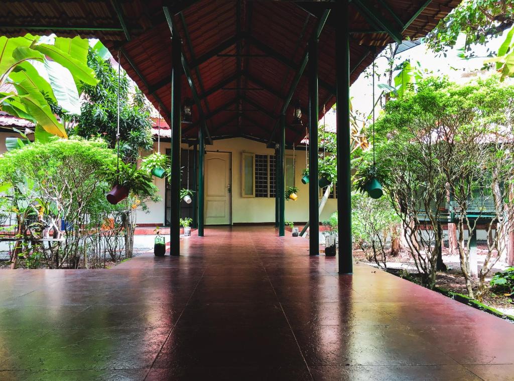 Zahrada ubytování Palm Grove Service Villa