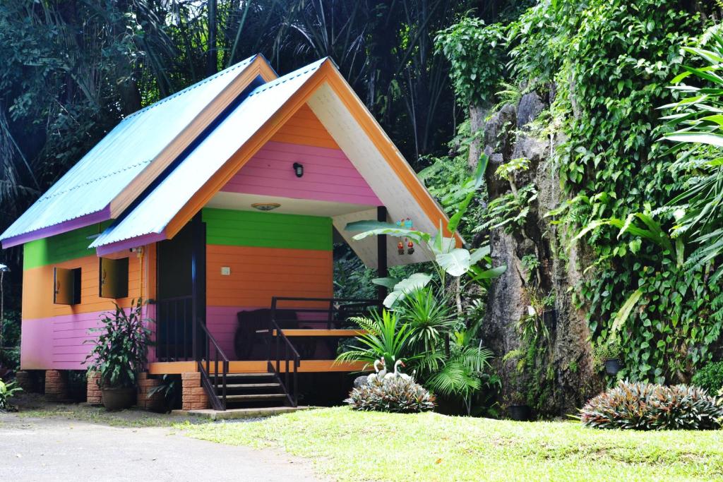 Zahrada ubytování Khao Chang View Resort