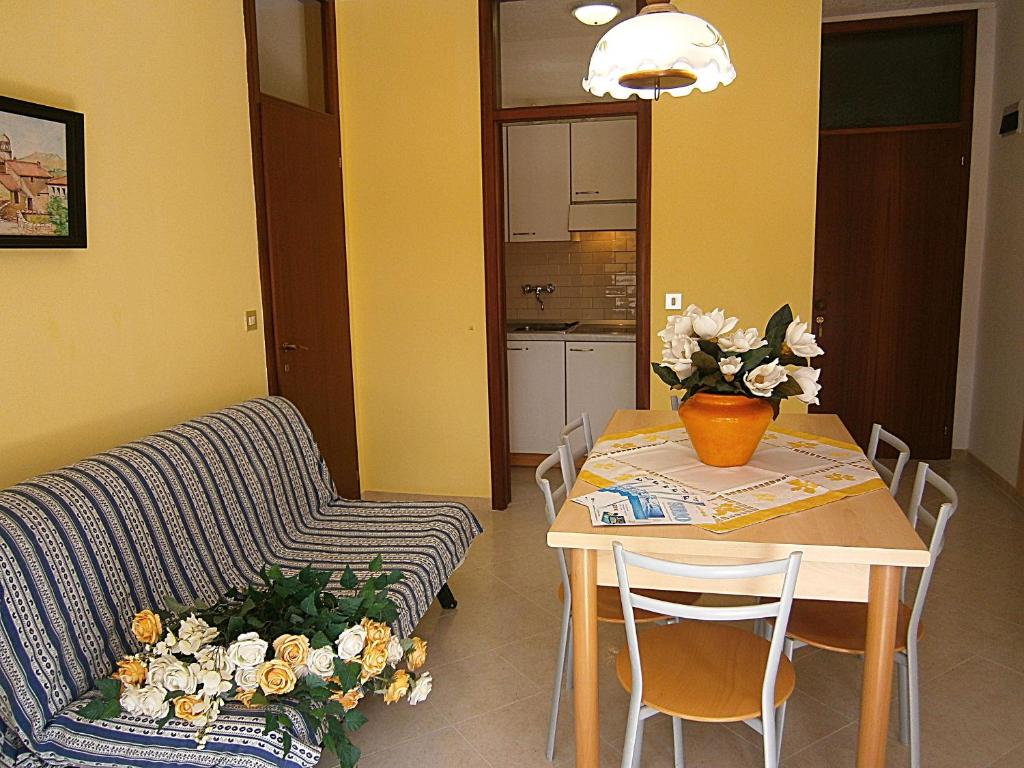 A seating area at Castore