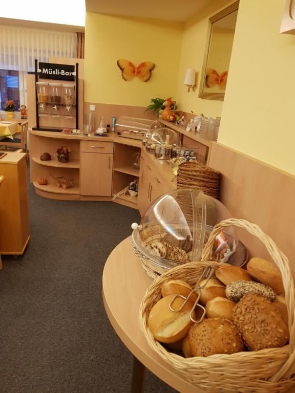 Kuchyň nebo kuchyňský kout v ubytování Hotel Atlantis