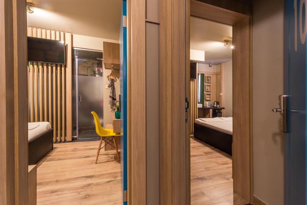 Postel nebo postele na pokoji v ubytování Hotel Allur