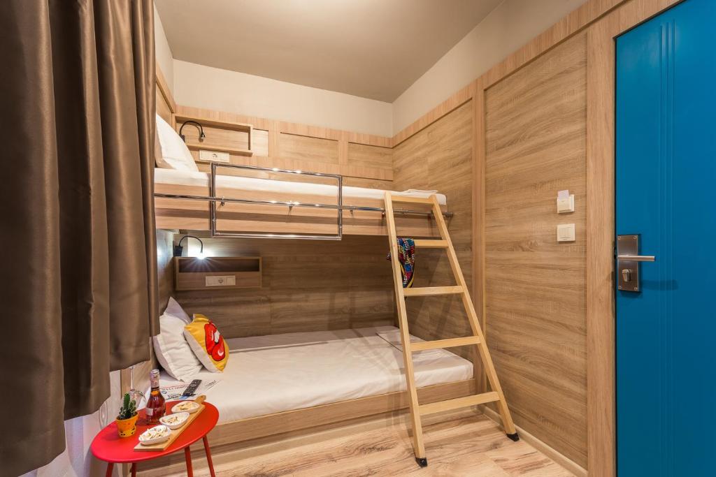 Postel nebo postele na pokoji v ubytování Hotel Allur