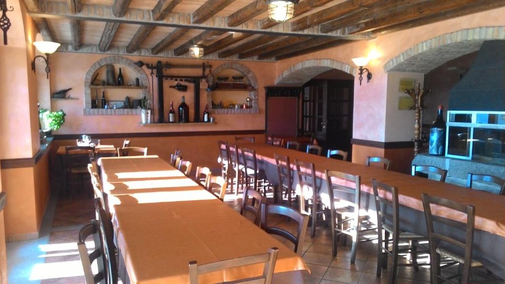 Restaurace v ubytování Agriturismo Vecchio Torchio