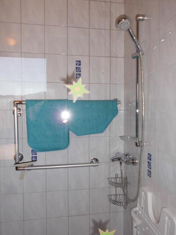 Koupelna v ubytování Ferienwohnung Schöne Aussicht