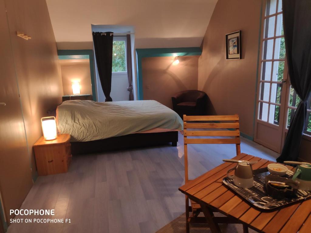 B&B En plein coeur de la forêt - Habitación Doble Con Balcón