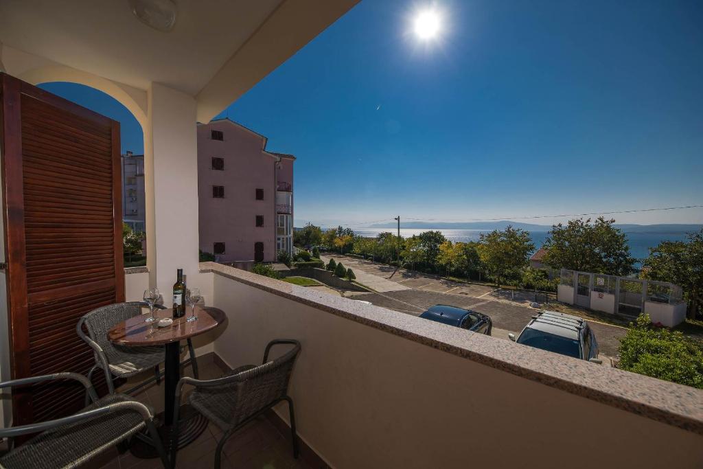 Nespecifikovaný výhled na moře nebo výhled na moře při pohledu z apartmánu
