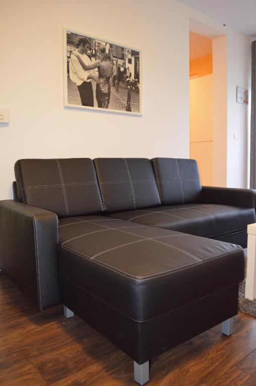 Posezení v ubytování Apartment Meli