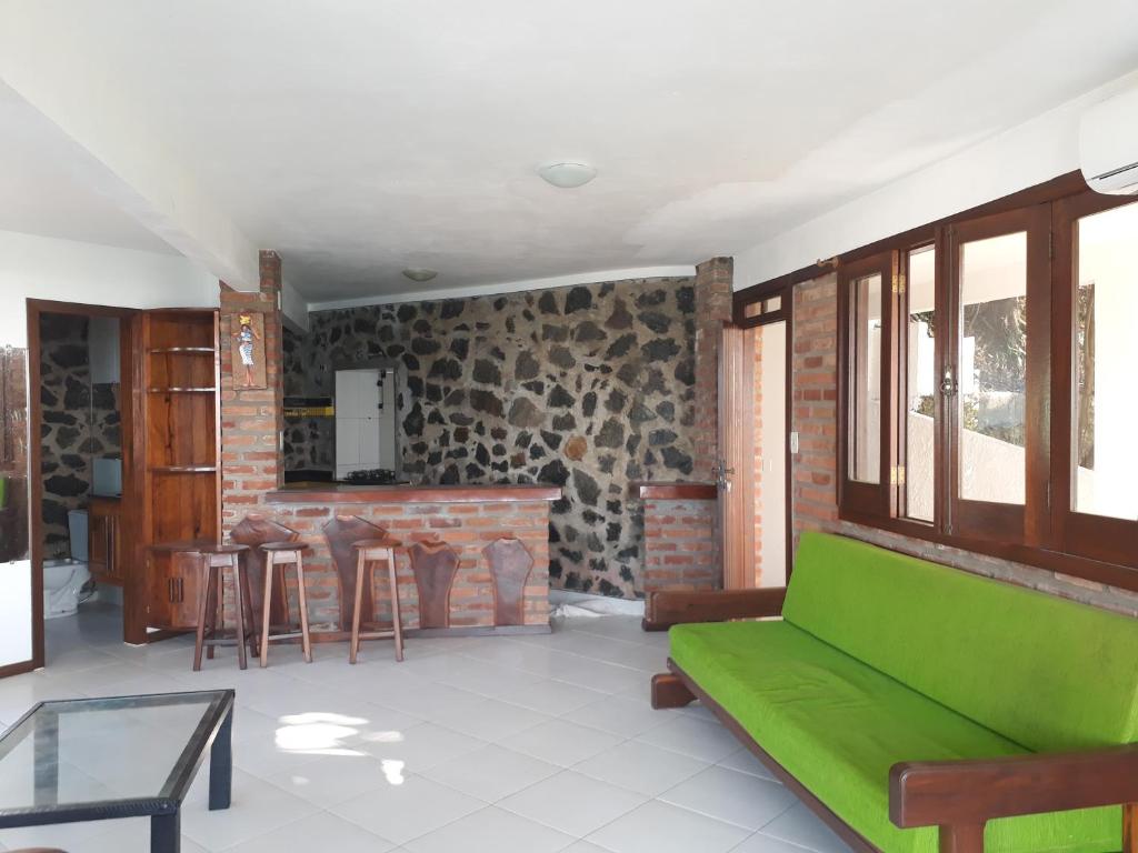 Posezení v ubytování Pousada Residence Vila das Flores