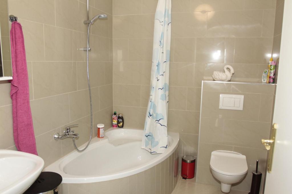Koupelna v ubytování Stay-In Vienna 23