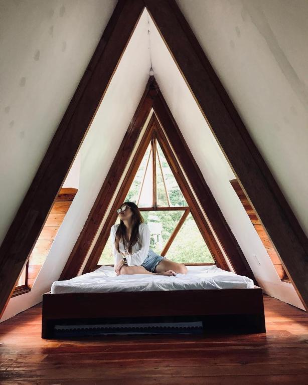 Camiguin Volcano Houses - A-Frame house - Двухместный номер с горой