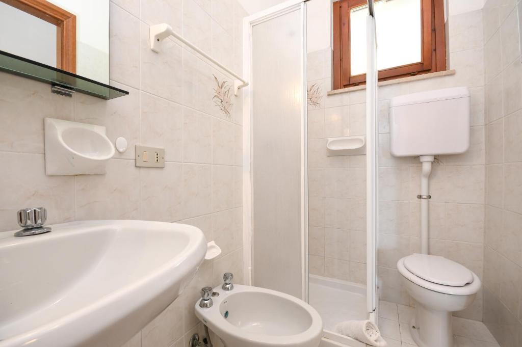 Koupelna v ubytování Residence Calap