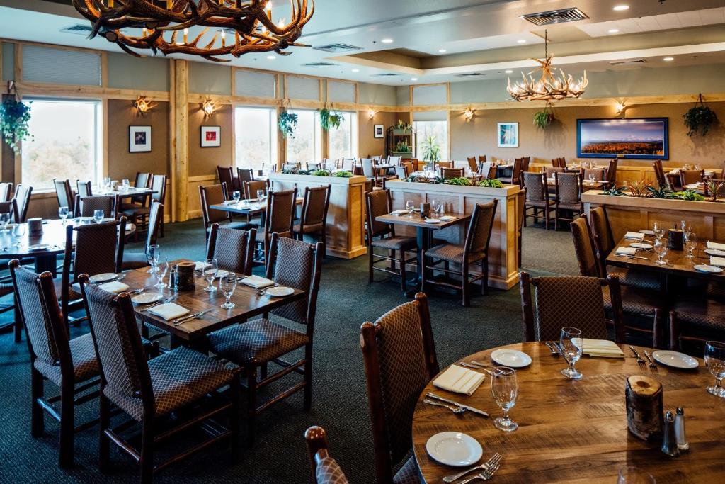 Restaurace v ubytování Talkeetna Alaskan Lodge