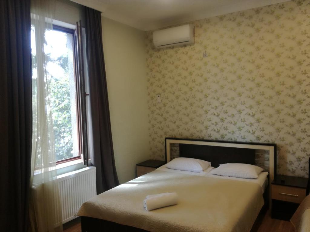Postel nebo postele na pokoji v ubytování Guest House Kakheti
