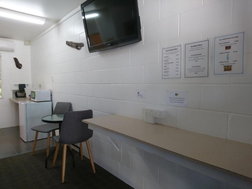 Kuchyň nebo kuchyňský kout v ubytování Bororen Motel