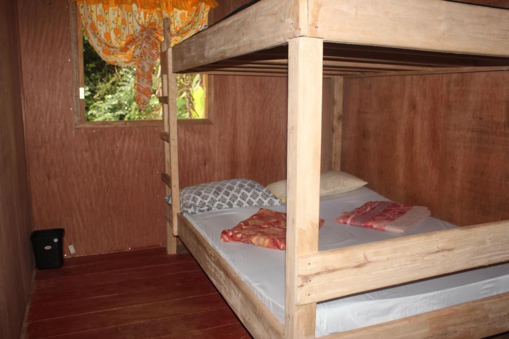 Postel nebo postele na pokoji v ubytování Batad Transient House