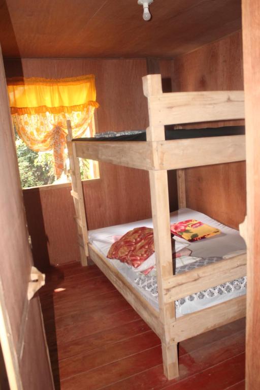 Postel nebo postele na pokoji v ubytování Batad Transient House