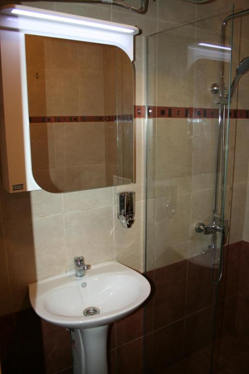 Koupelna v ubytování Benita Inn apartments
