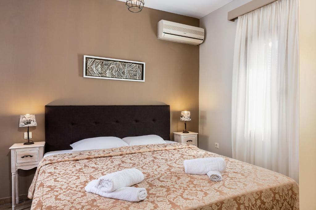 Posteľ alebo postele v izbe v ubytovaní Lila hill house