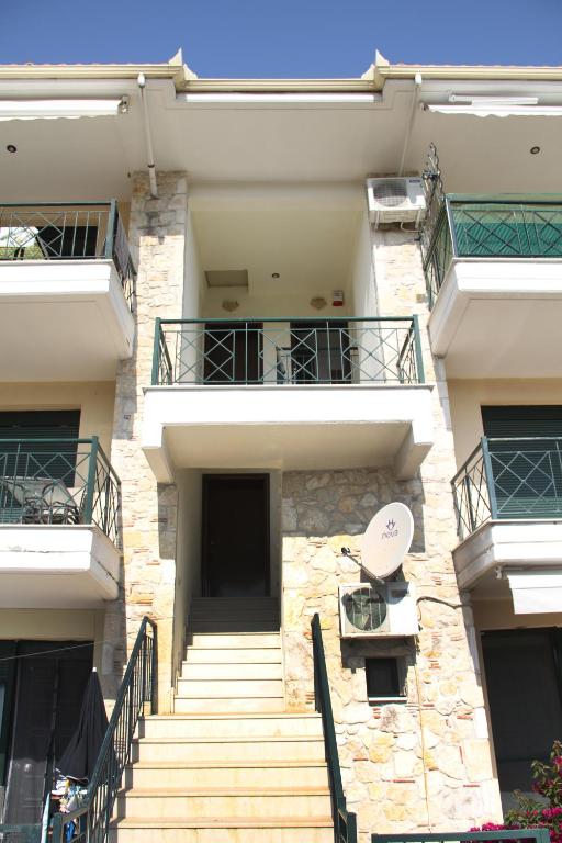 Balkón nebo terasa v ubytování Apartment for Family