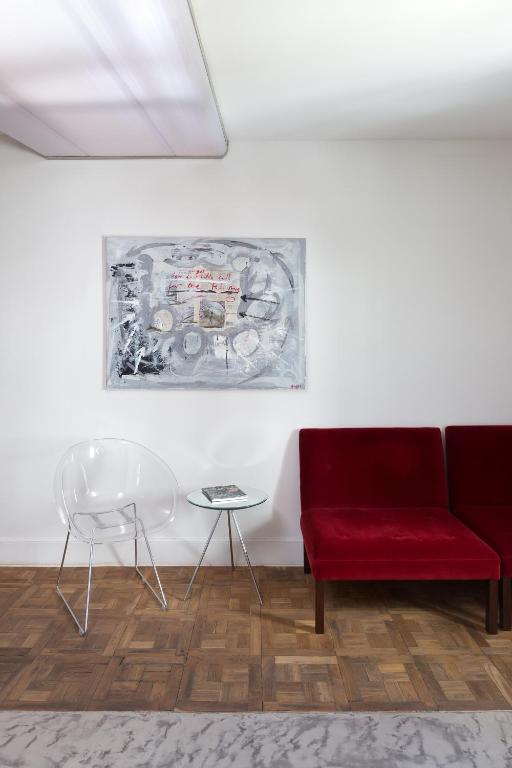 Zona de estar de Box Art Hotel - La Torre