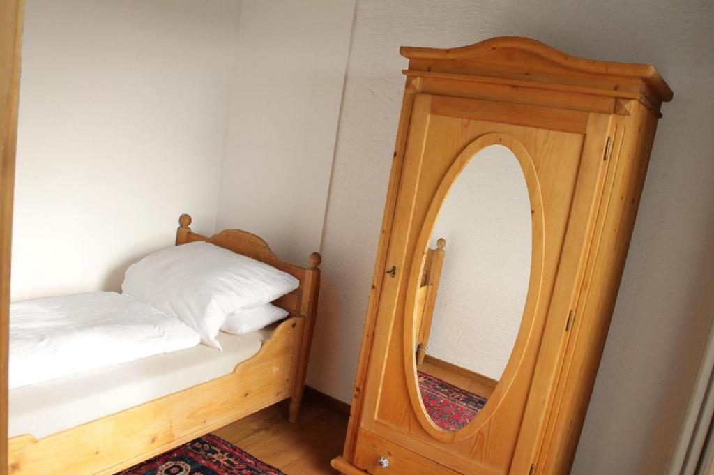 Postel nebo postele na pokoji v ubytování Ferienhaus Mauth