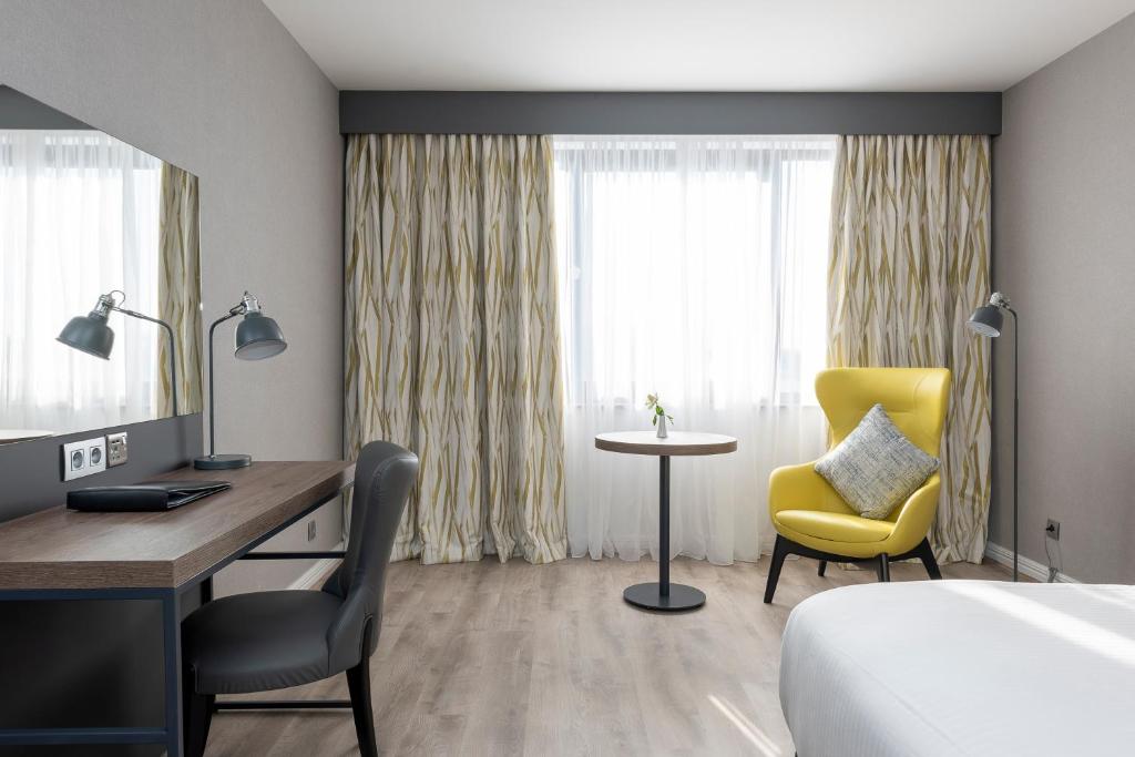 Posezení v ubytování Gresham Belson Hotel Brussels