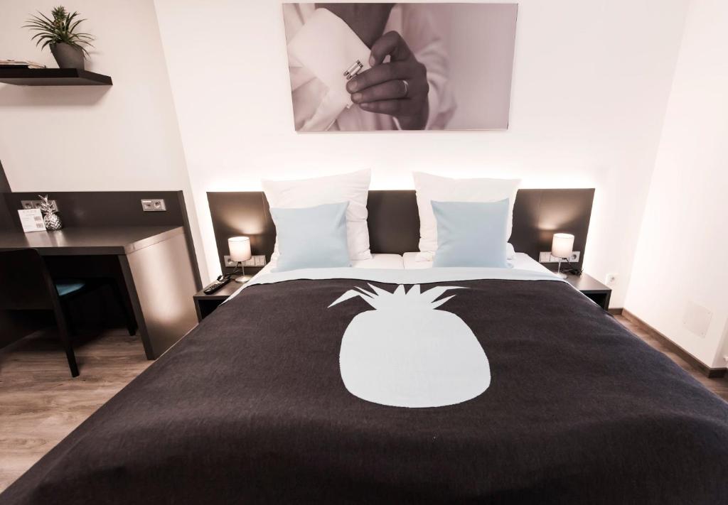 Postel nebo postele na pokoji v ubytování Mood contemporary living