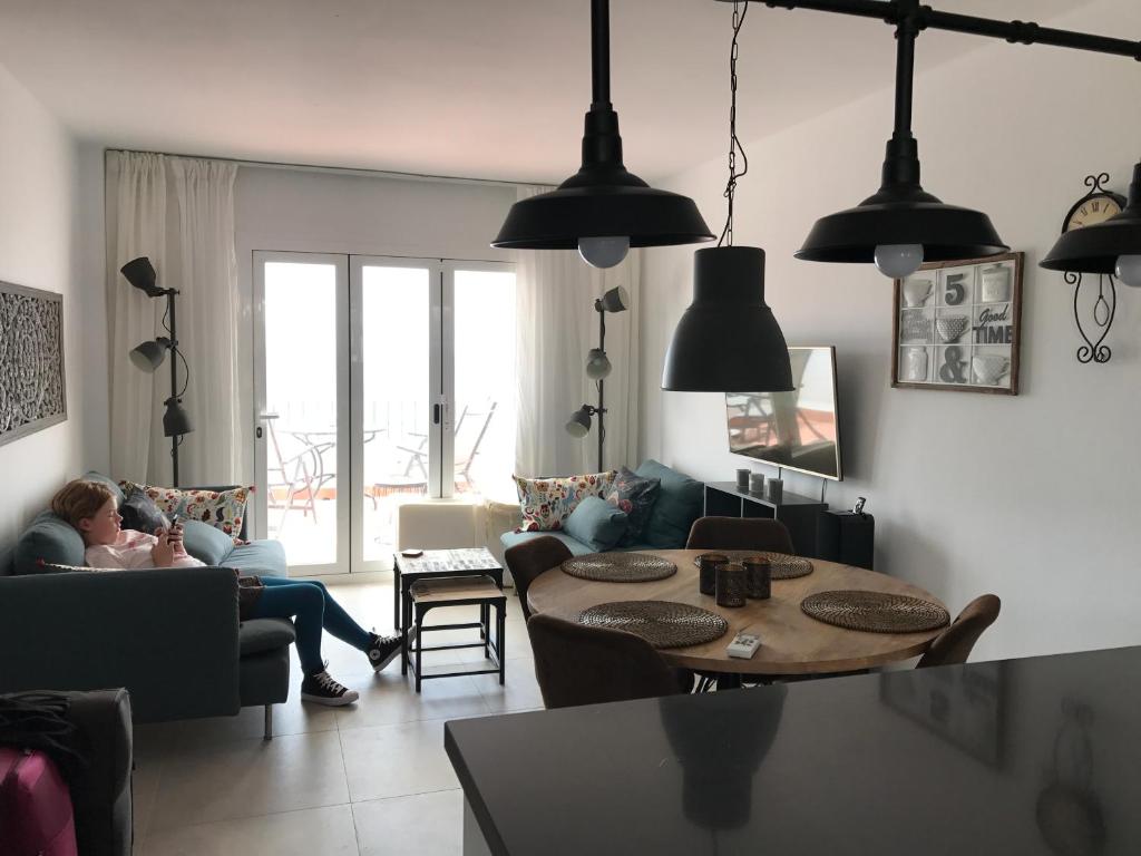 Posezení v ubytování Nerja · Nerja · Beautiful seaview apartment Nerja